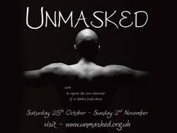 Unmasked - the striking poster.